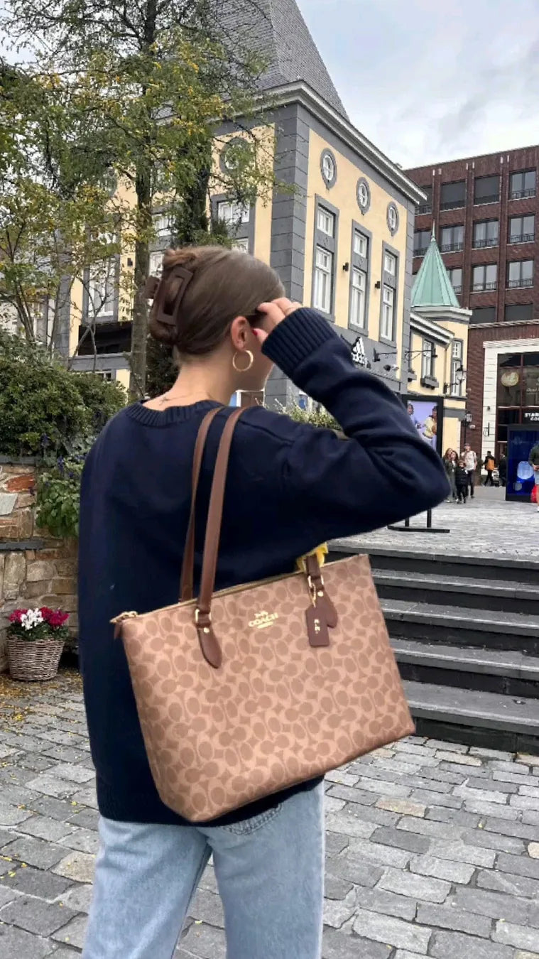 City Tote Bag styling reference photo