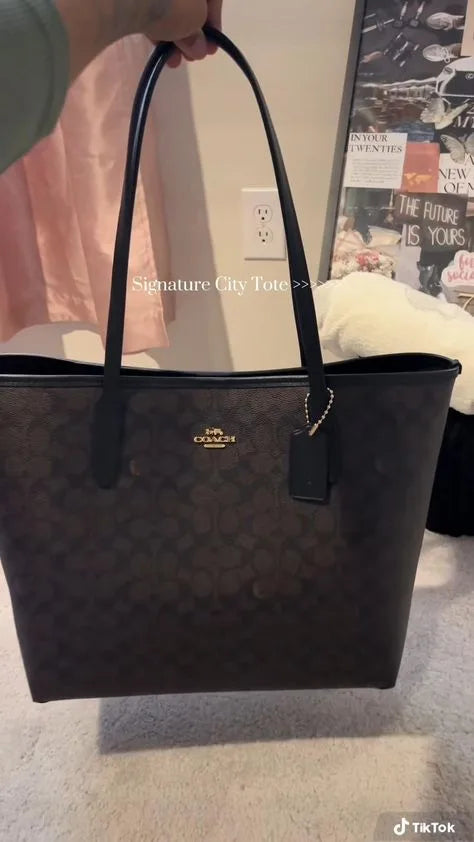 City Tote Bag styling reference photo
