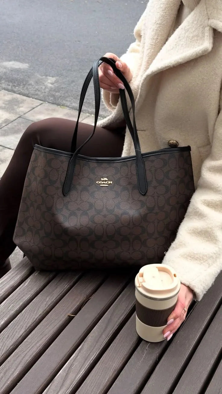 City Tote Bag styling reference photo