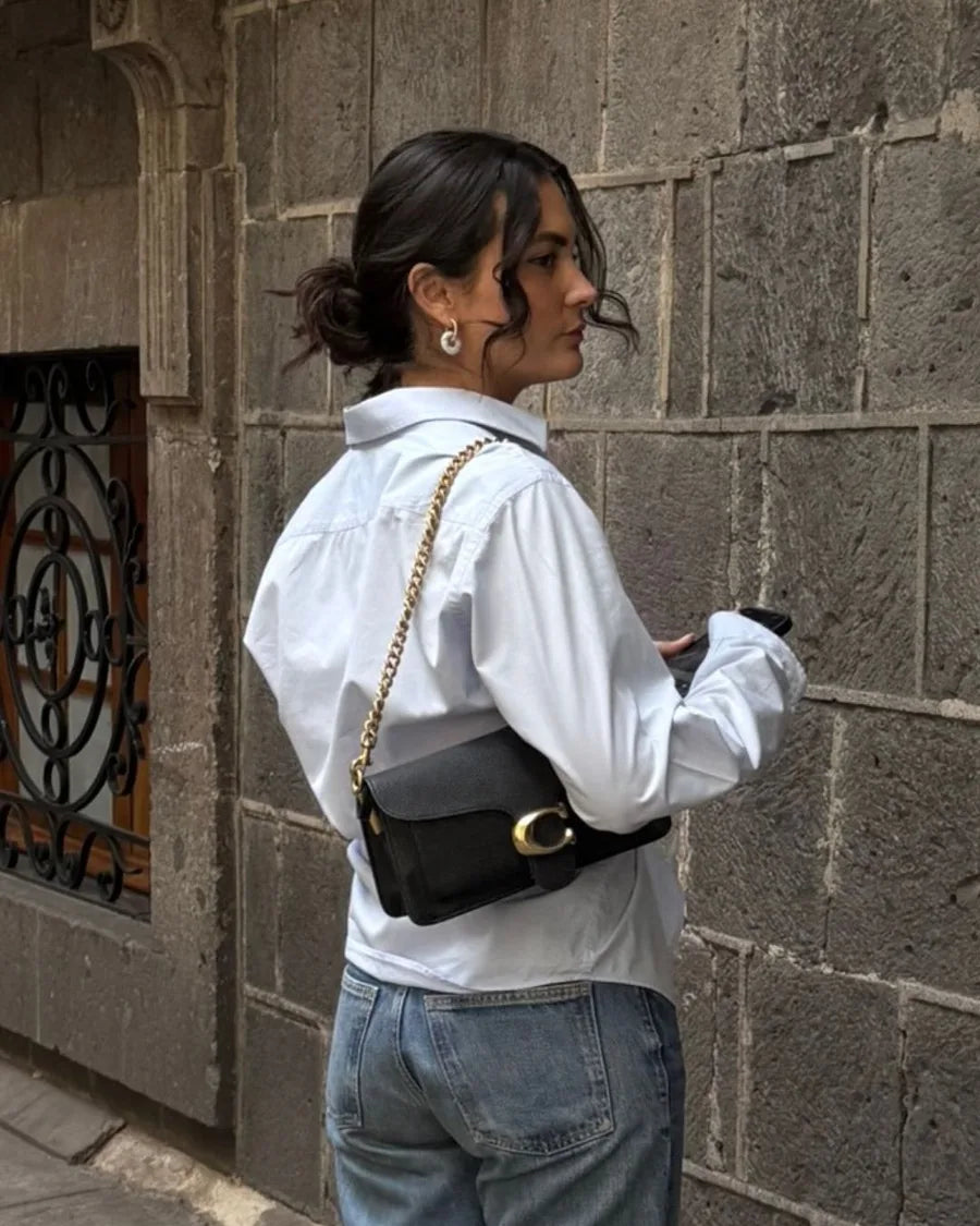 Tabby Shoulder Bag styling reference photo