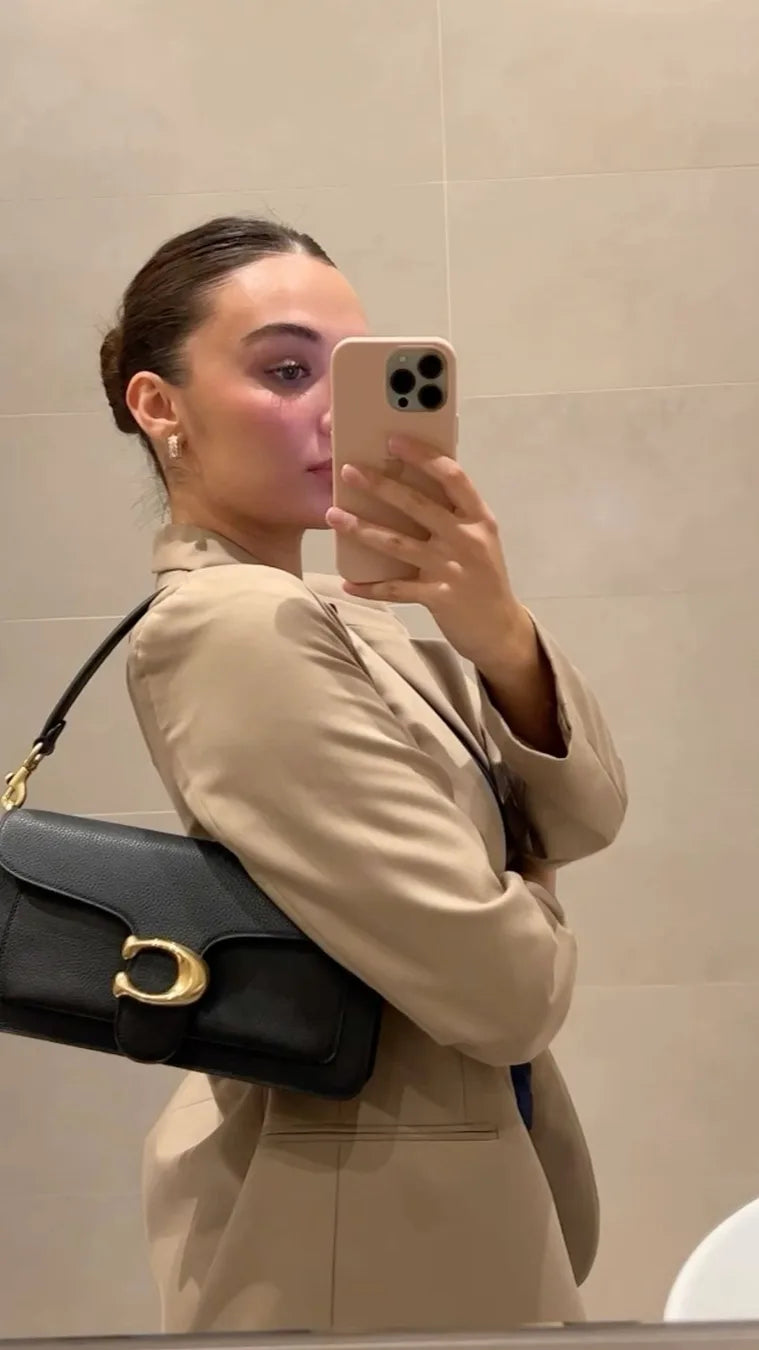 Tabby Shoulder Bag styling reference photo